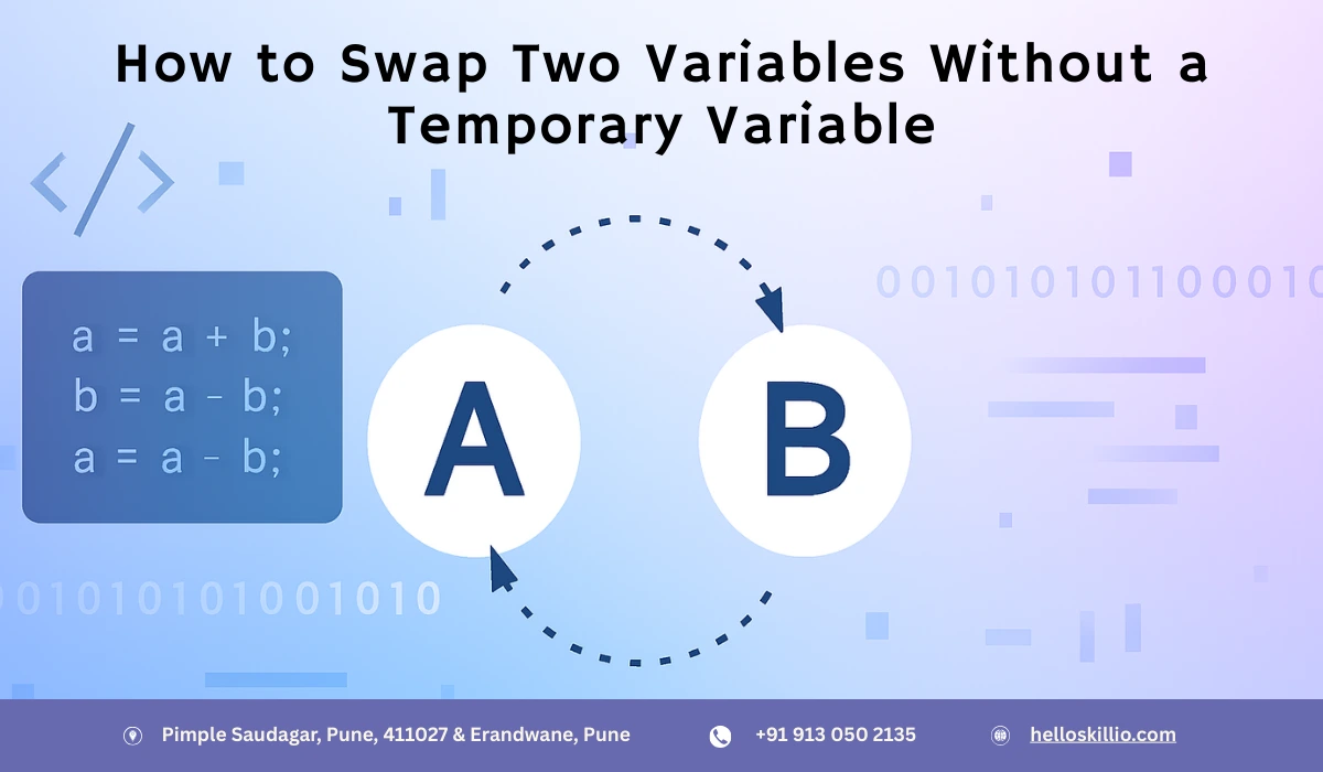 How to Swap Two Variables Without Using a Temporary Variable